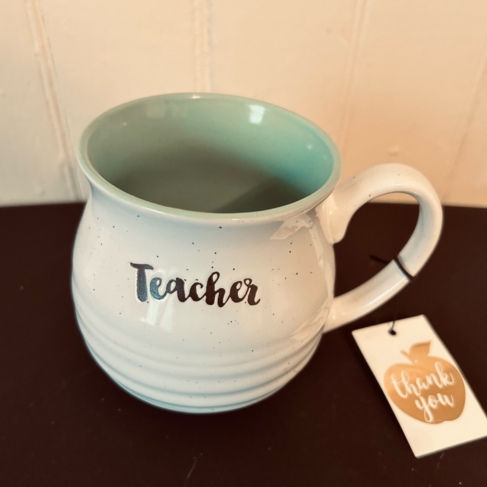 NWT Sheffield Home “Teacher” 16 Oz Speckled Stoneware Mug